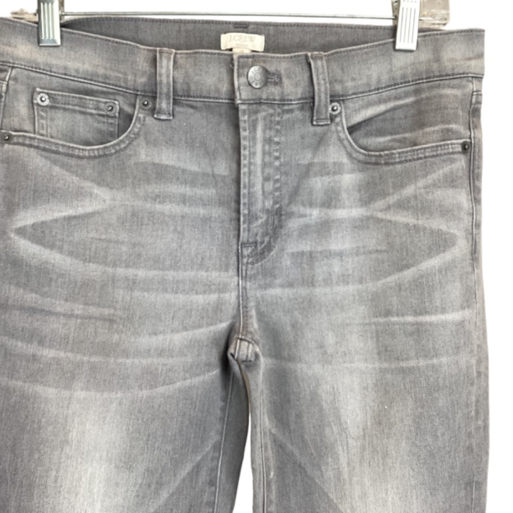 J Crew distressed stretch gray jeans‎ size 28 - Picture 2 of 7